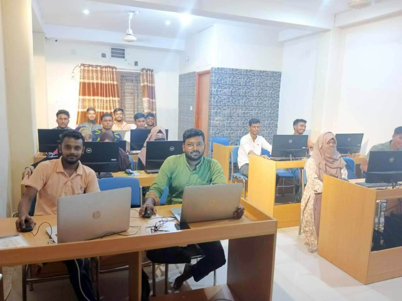 Trainers IT Motion Graphics Course Students